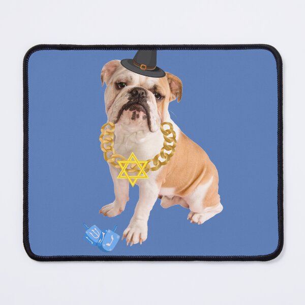 Item preview, Hanukkah English Bulldog designed and sold by ArtofMac.