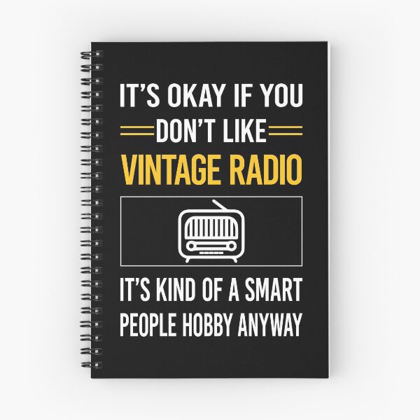 Item preview, Funny Smart People Vintage Radio designed and sold by jiggleterrified.