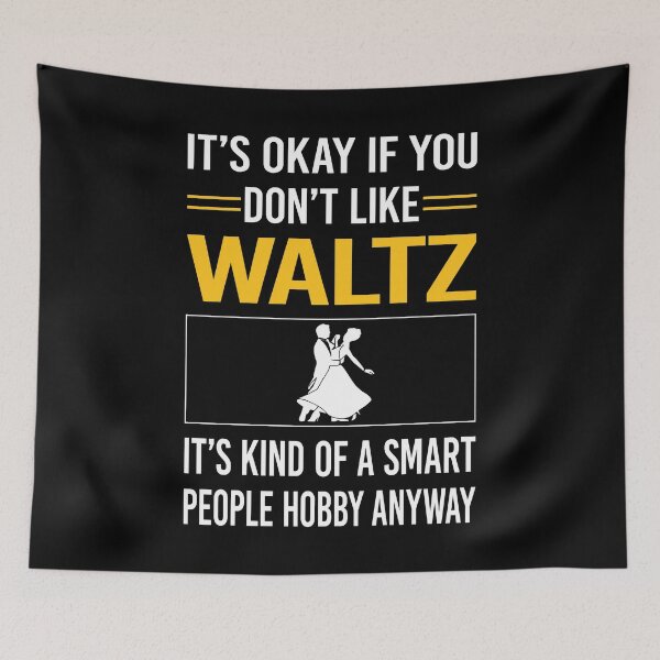 Item preview, Funny Smart People Waltz designed and sold by jiggleterrified.