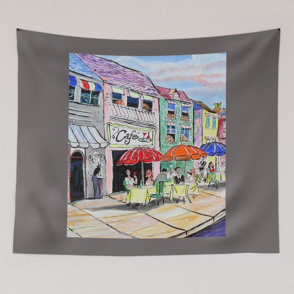 Item preview, The French Café  designed and sold by ArtbyLeclerc.