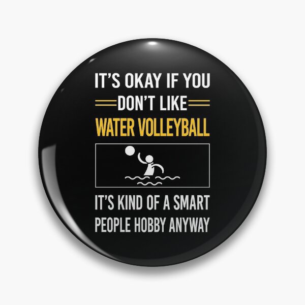 Item preview, Funny Smart People Water Volleyball designed and sold by jiggleterrified.