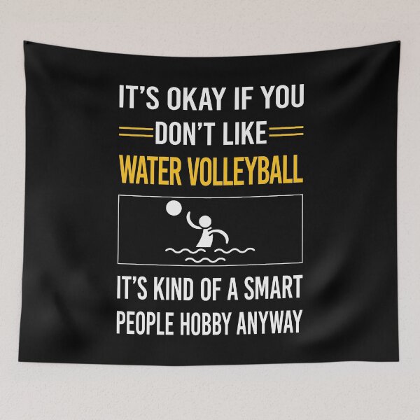 Item preview, Funny Smart People Water Volleyball designed and sold by jiggleterrified.