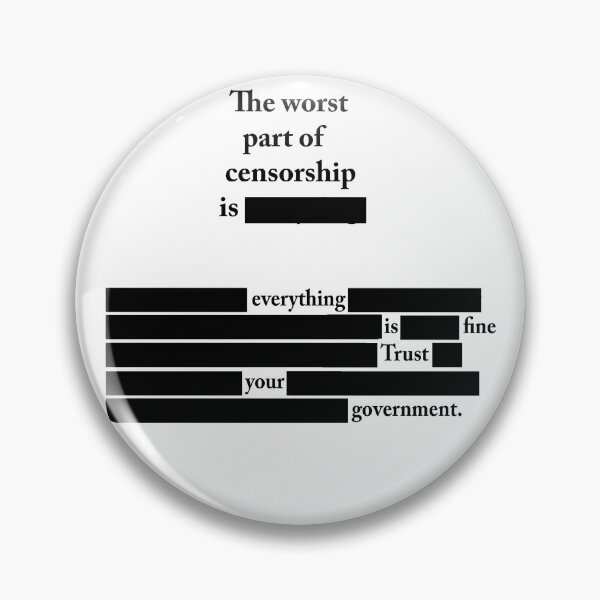 Item preview, Censorship designed and sold by -BWB-.