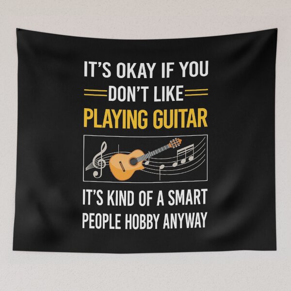 Item preview, Funny Smart People Playing Guitar Guitarist designed and sold by RandalDavis.