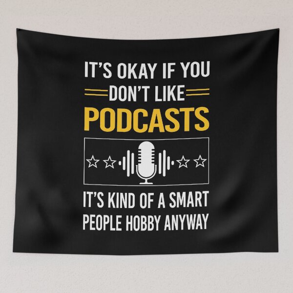 Artikelvorschau, Lustige Smart People Podcasts Podcast entworfen und verkauft von RandalDavis.