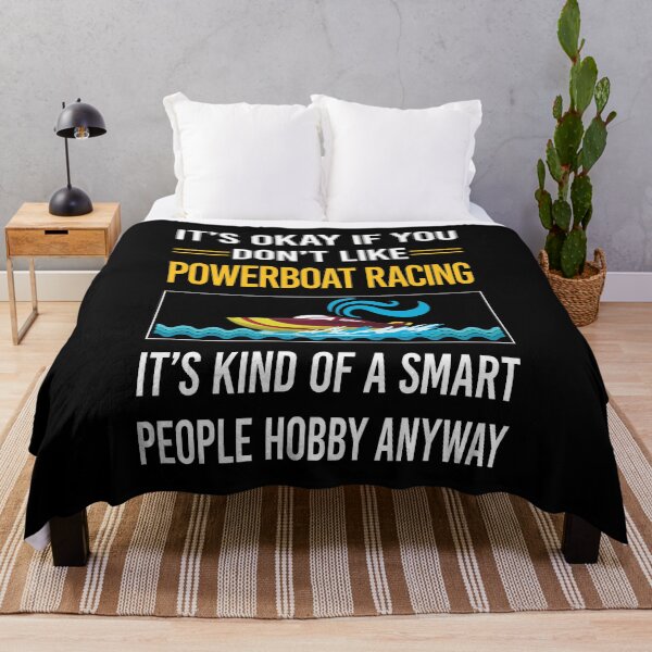 Item preview, Funny Smart People Powerboat Racing designed and sold by RandalDavis.