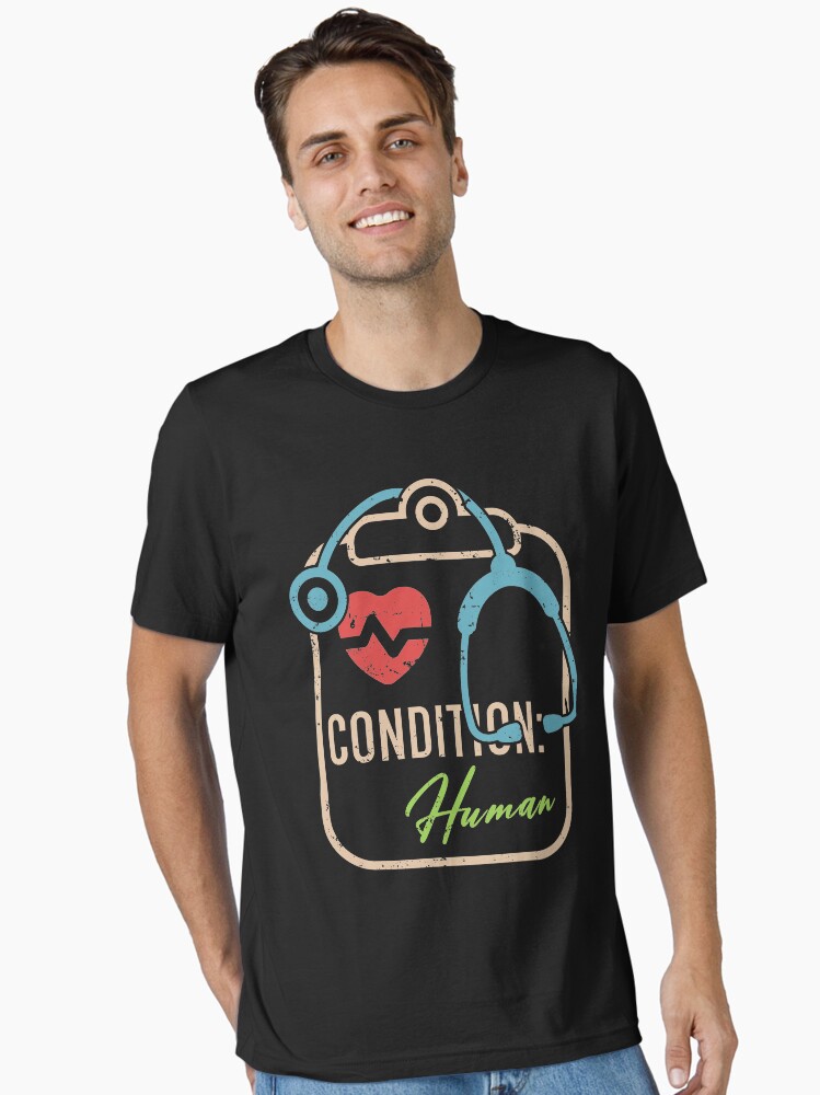 Thumbnail 1 of 7, Essential T-Shirt, The Human Condition designed and sold by v-nerd.