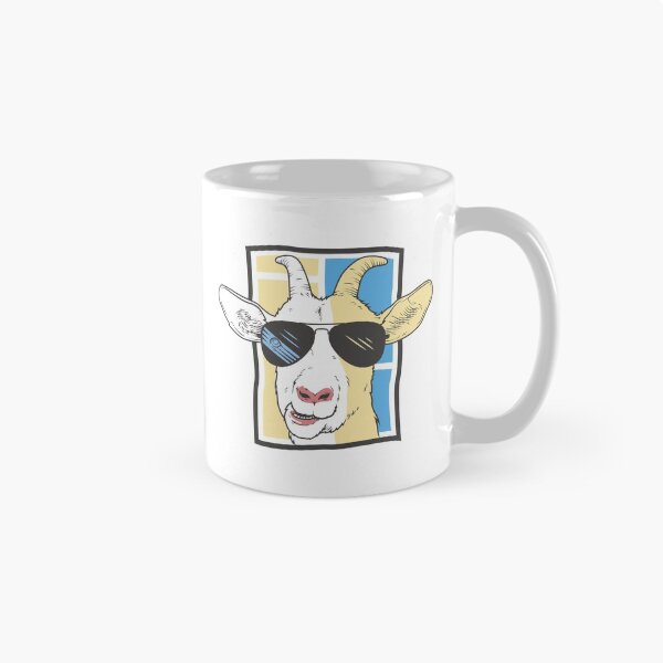 Item preview, Goat with sunglasses designed and sold by DerSenat.