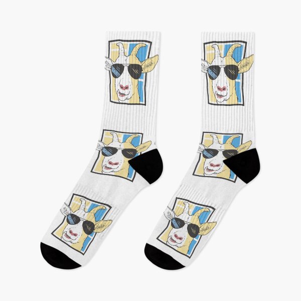 Item preview, Goat with sunglasses designed and sold by DerSenat.