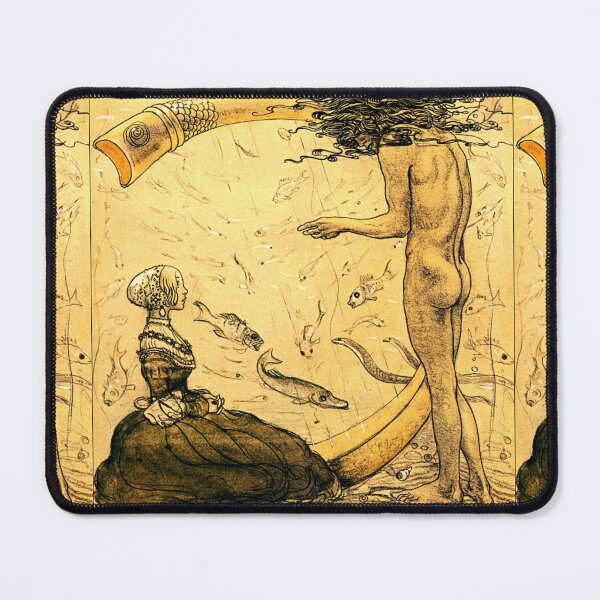 Item preview, Agneta and the Sea King - John Bauer designed and sold by RPGHaven.