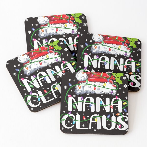 Artikelvorschau, Nana Claus Weihnachtsbeleuchtung Pyjama Family Matching entworfen und verkauft von JodyBoling.