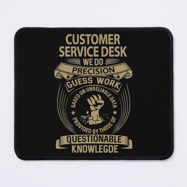 Item preview, Customer Service Desk T Shirt - We Do Precision Job Gift Item Tee designed and sold by paneczkopat.