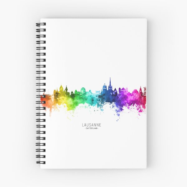Item preview, Lausanne Switzerland Skyline designed and sold by ArtPrints.