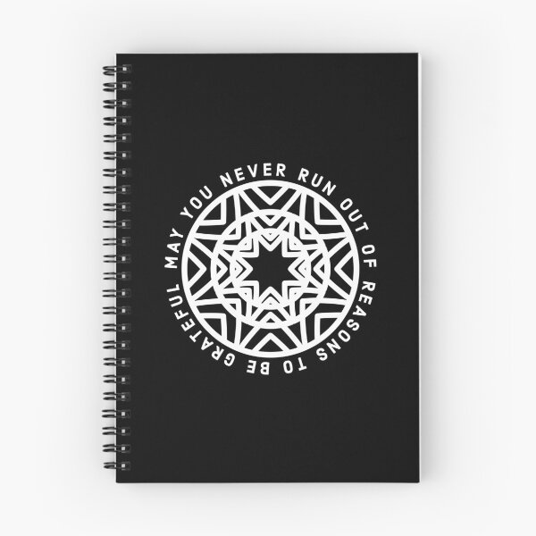 Item preview, May you never run out of reasons to be grateful - Beautiful Spiritual Gratitude design designed and sold by Theleochick.