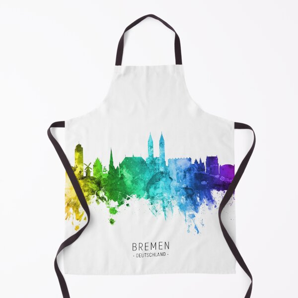 Item preview, Bremen Germany Skyline designed and sold by ArtPrints.