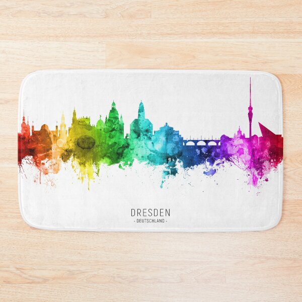 Item preview, Dresden Germany Skyline designed and sold by ArtPrints.