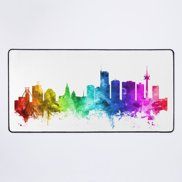 Artikelvorschau, Essen Germany Skyline entworfen und verkauft von ArtPrints.