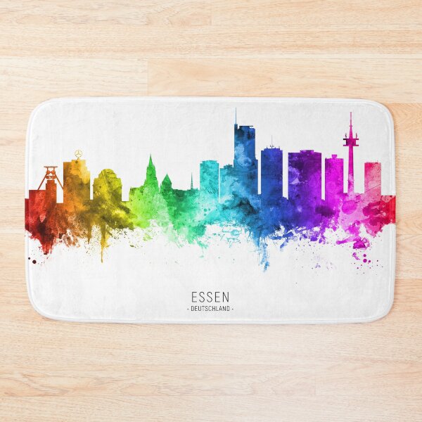 Item preview, Essen Germany Skyline designed and sold by ArtPrints.