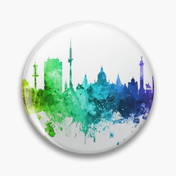 Item preview, Hannover Germany Skyline designed and sold by ArtPrints.