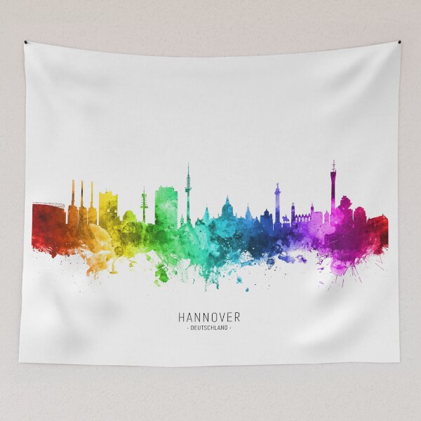 Item preview, Hannover Germany Skyline designed and sold by ArtPrints.