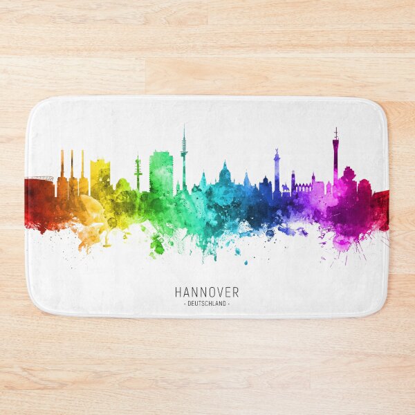 Item preview, Hannover Germany Skyline designed and sold by ArtPrints.