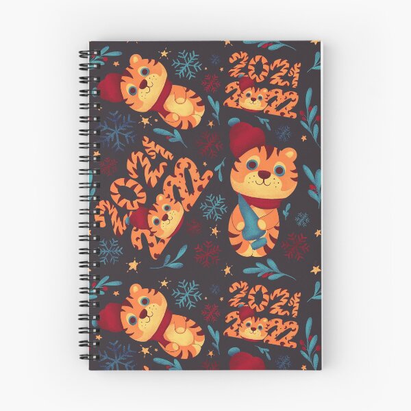 Item preview, Xmas illustration cute tiger 2022 designed and sold by Deviarty.