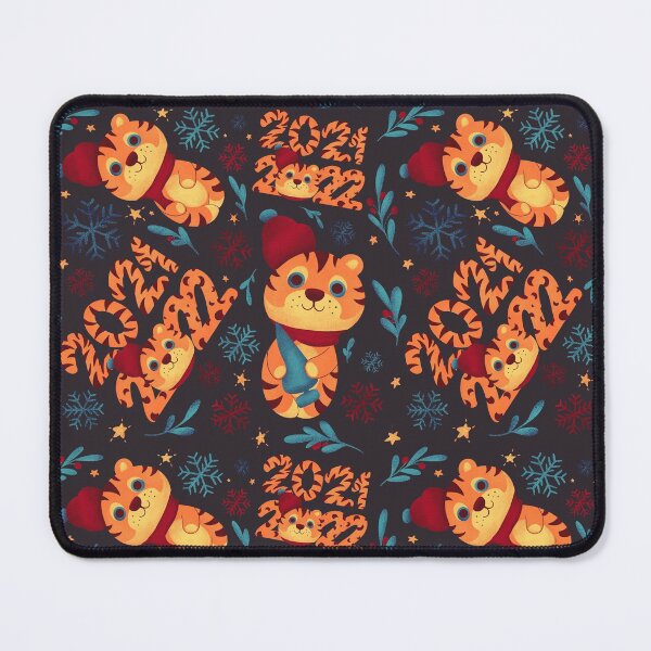 Item preview, Xmas illustration cute tiger 2022 designed and sold by Deviarty.