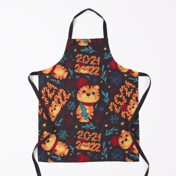 Item preview, Xmas illustration cute tiger 2022 designed and sold by Deviarty.