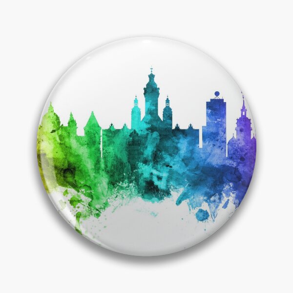 Item preview, Leipzig Germany Skyline designed and sold by ArtPrints.