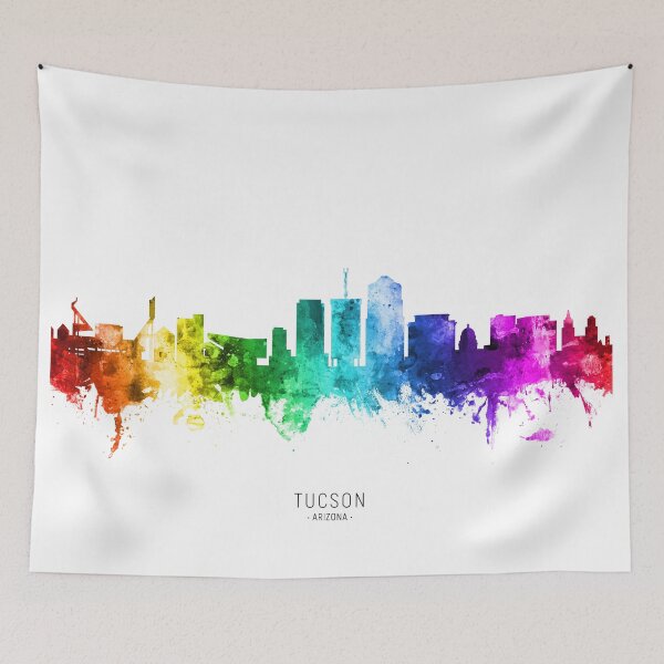 Item preview, Tucson Arizona Skyline designed and sold by ArtPrints.