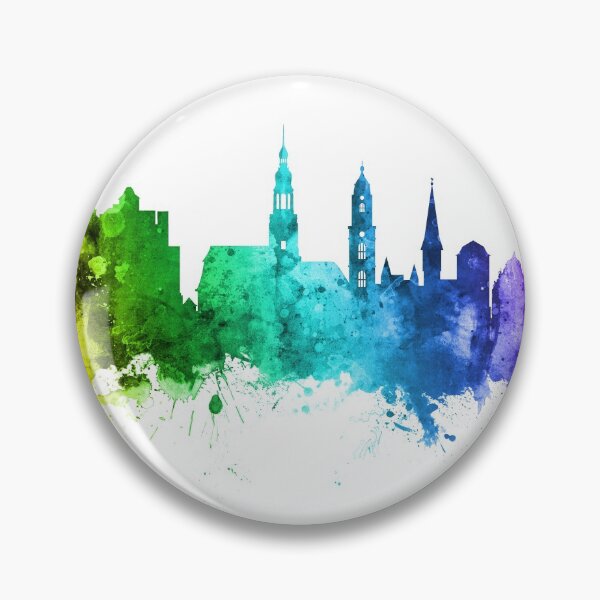 Item preview, Heidelberg Germany Skyline designed and sold by ArtPrints.