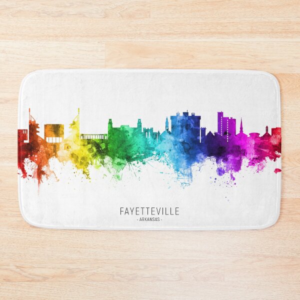 Item preview, Fayetteville Arkansas Skyline designed and sold by ArtPrints.