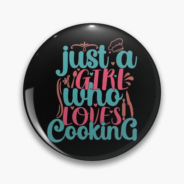 Item preview, Cook Just A Girl Who Loves Cooking Chef T-Shirt designed and sold by ebonigail.