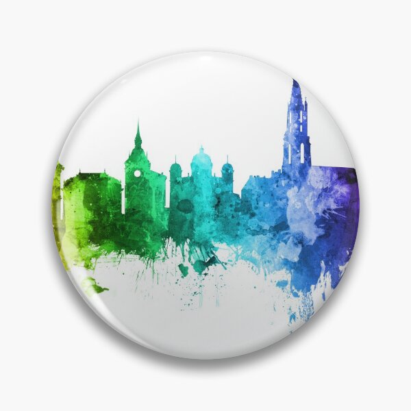 Artikelvorschau, Bern Switzerland Skyline entworfen und verkauft von ArtPrints.