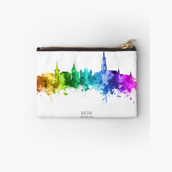 Aperçu de l'œuvre Bern Switzerland Skyline créée et vendue par ArtPrints.