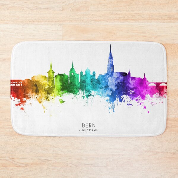 Item preview, Bern Switzerland Skyline designed and sold by ArtPrints.