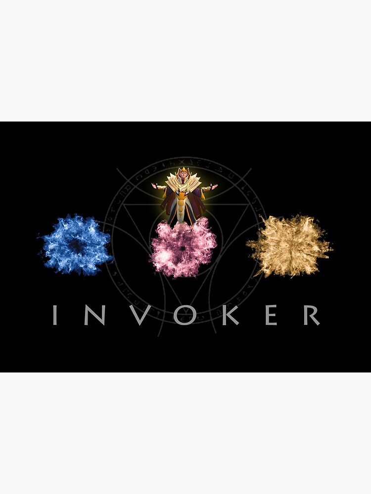 Invoker Dota 2 Lámina Rígida