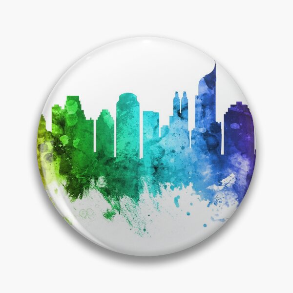 Item preview, Jakarta Skyline Indonesia designed and sold by ArtPrints.