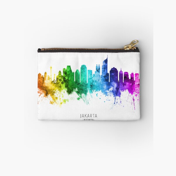 Item preview, Jakarta Skyline Indonesia designed and sold by ArtPrints.