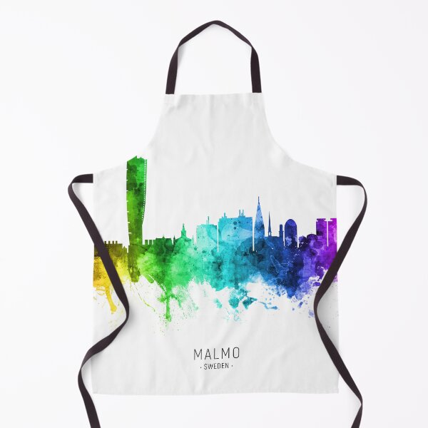 Item preview, Malmo Sweden Skyline designed and sold by ArtPrints.