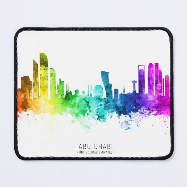 Item preview, Abu Dhabi Skyline designed and sold by ArtPrints.