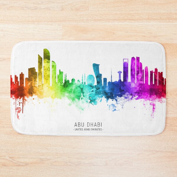 Item preview, Abu Dhabi Skyline designed and sold by ArtPrints.