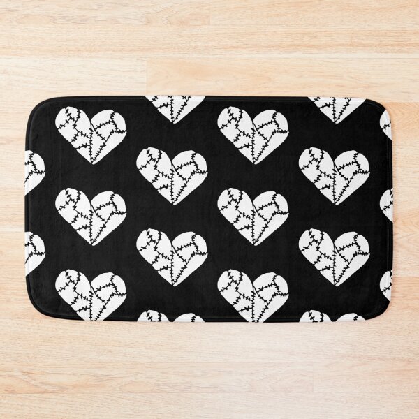 Item preview, White Patchwork Heart designed and sold by Nealoc.