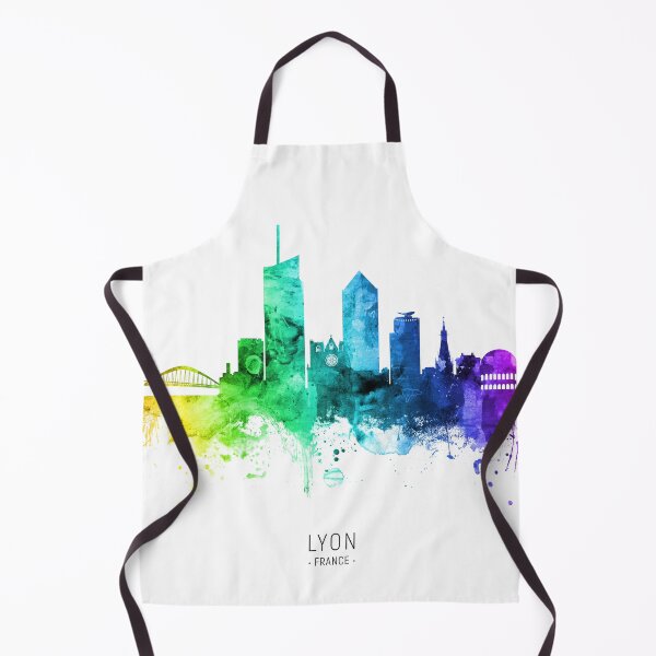 Item preview, Lyon France Skyline designed and sold by ArtPrints.