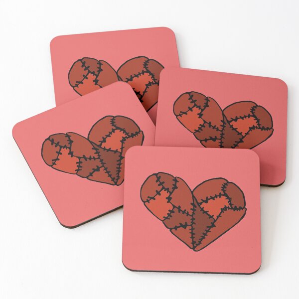 Item preview, Red Patchwork Heart designed and sold by Nealoc.