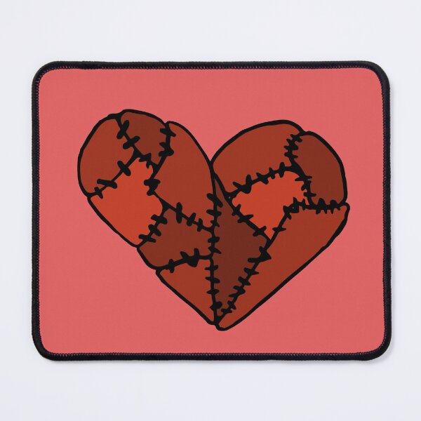 Item preview, Red Patchwork Heart designed and sold by Nealoc.