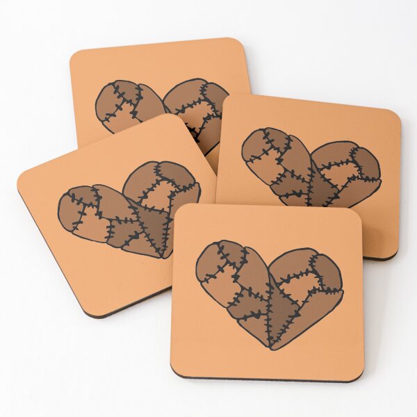 Item preview, Orange Patchwork Heart designed and sold by Nealoc.