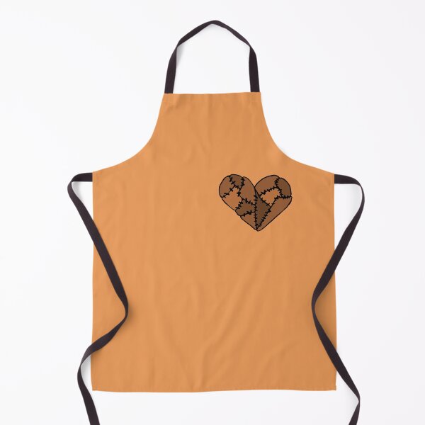 Item preview, Orange Patchwork Heart designed and sold by Nealoc.