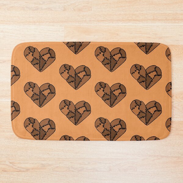 Item preview, Orange Patchwork Heart designed and sold by Nealoc.