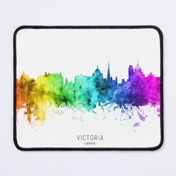 Item preview, Victoria Canada Skyline designed and sold by ArtPrints.